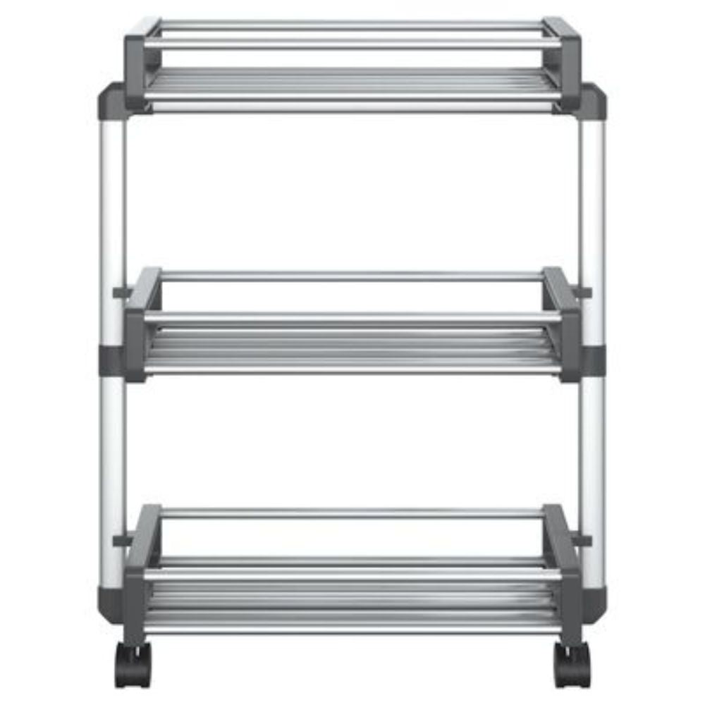 Chariot de rangement en aluminium CUSCINO