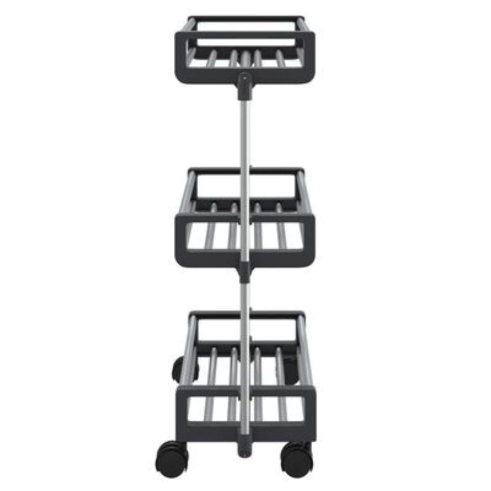 Chariot de rangement en aluminium CUSCINO